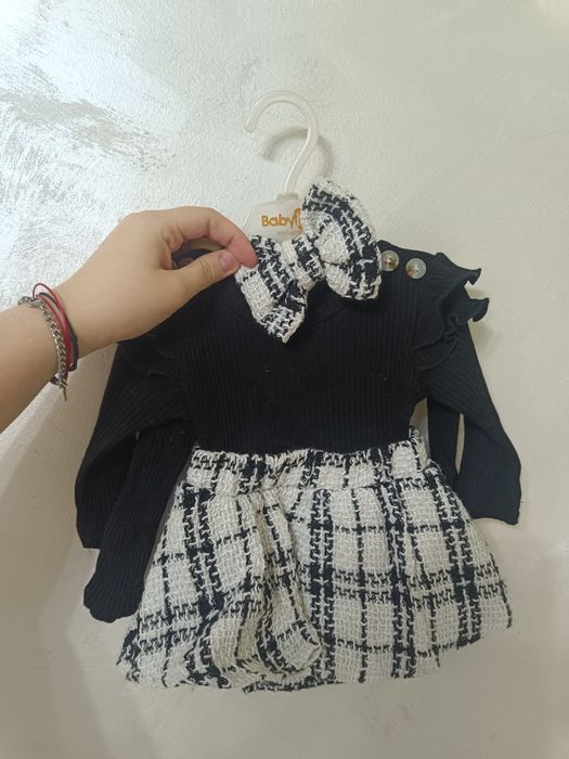 Бебешка рокля 0-3 месеца