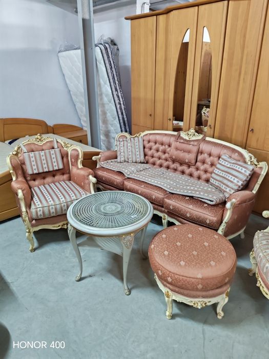 Set Canapea , Fotoliu - Vintage - Baroc - Vitange - Germania