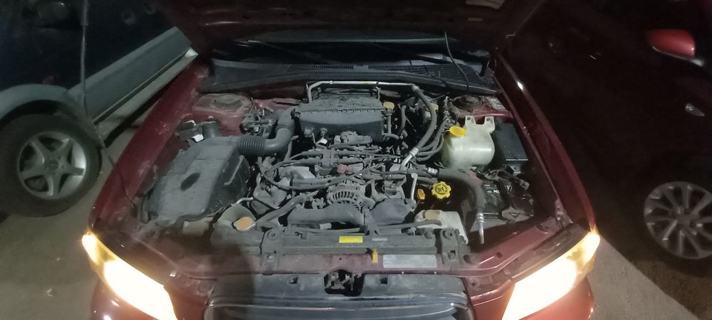 Subaru Forester 2003, 2.5 XS, механика