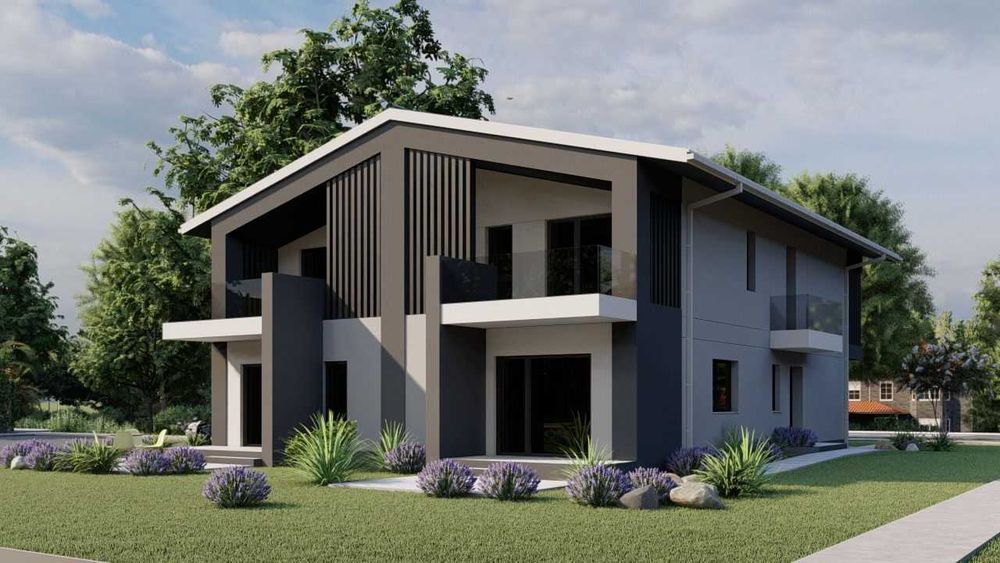 Duplex modern Dumbrăvița - Str. Kepler - 121 mp utili, teren 420 324 mp - Direct proprietar