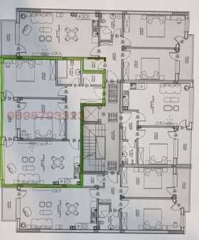 Продава се Тристаен апартамент в Кърджали, Възрожденци - 1169 кв.м за 90 €/кв.м - Снимка #3