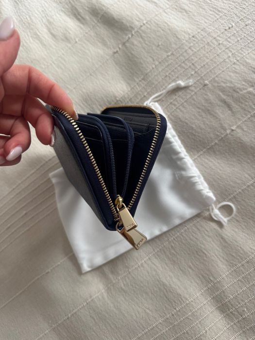 Кожено портмоне FURLA с лого