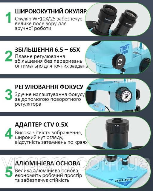 Микроскоп relife m6 tpro