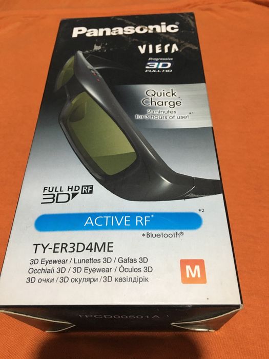Panasonic viera - 3D ОЧКИ ..