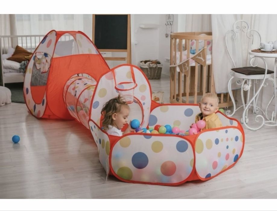 Тоннель с палаткой. Игровой комплекс