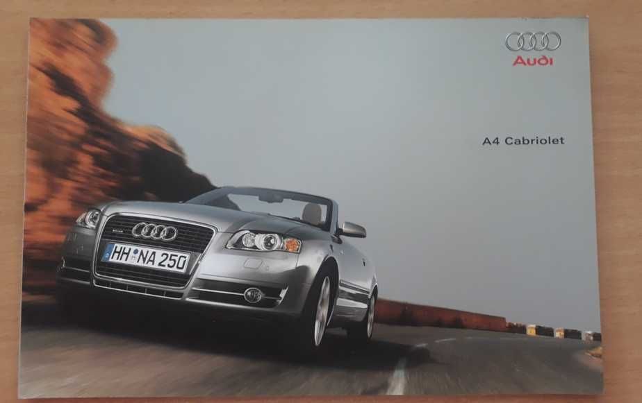 каталози АУДИ -Audi A1, A3, A4, S4, A7, A8, Audi
