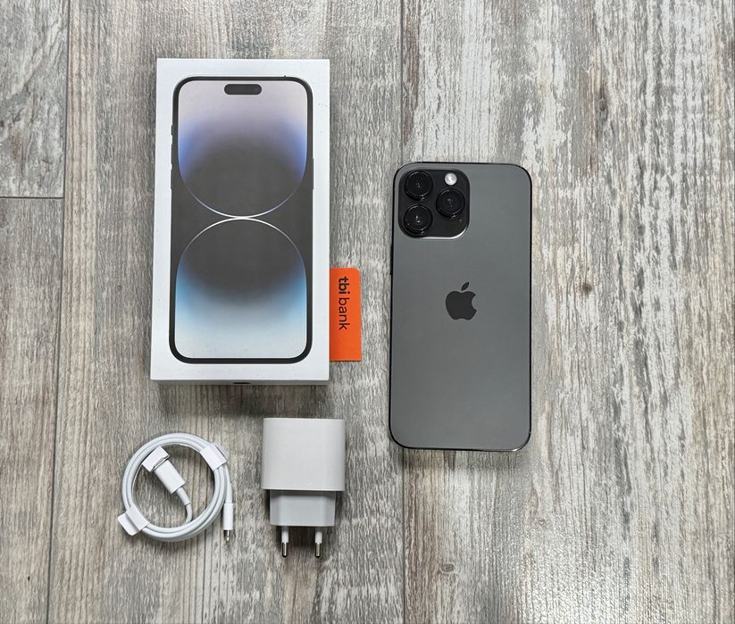 Iphone 14 Pro Max 256 GB - 100 % Battery Health Нова Батерия Отличен