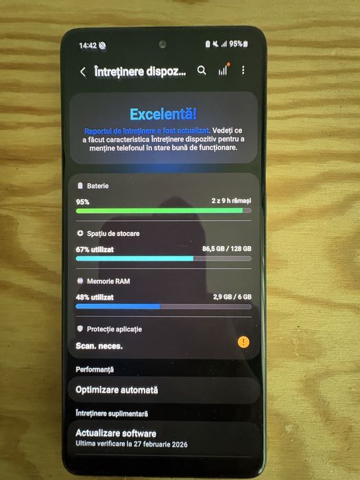 Samsung A71 128gb, 6GB ram