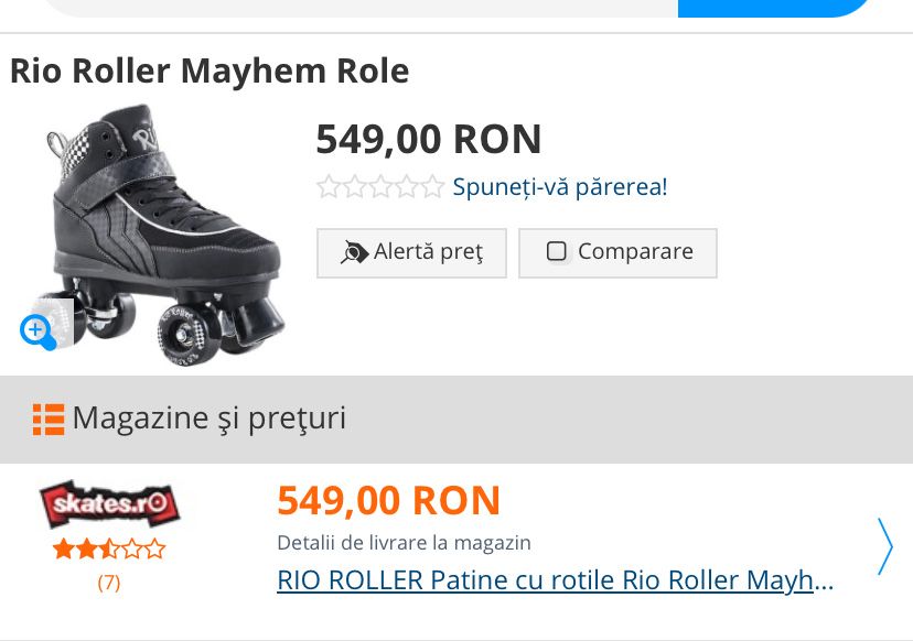 Patine cu rotile  Role NOI 40.5