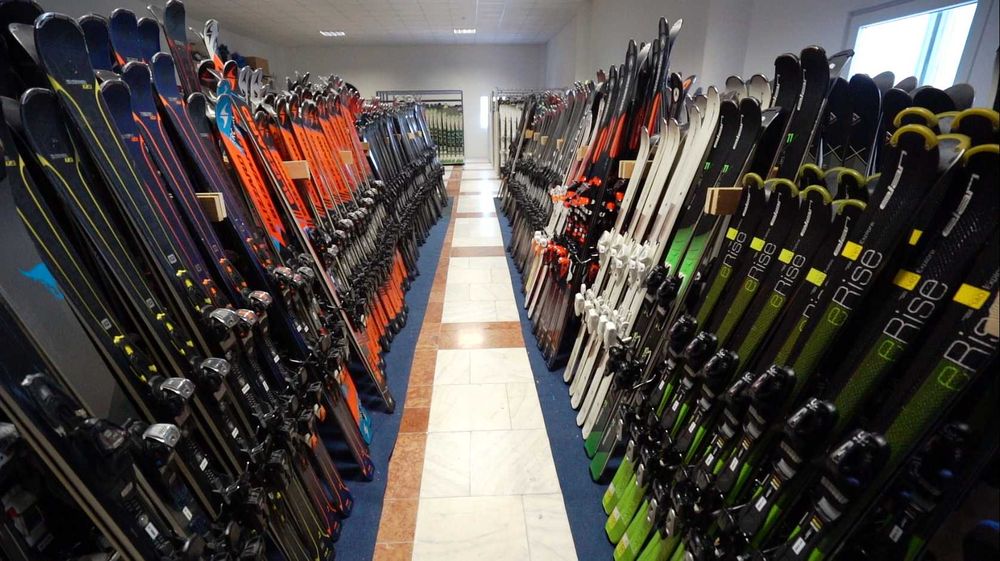 Ски, сноуборд, обувки, каска, ски щеки, връзки, детски, дамски