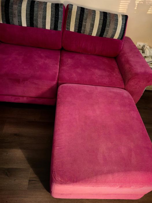 Диван розов 260/180