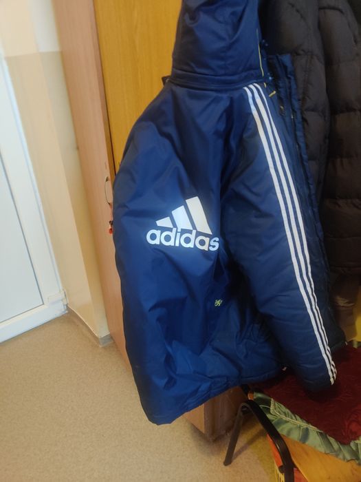 Geaca de iarna  lunga originala Adidas Chelsea Londra
