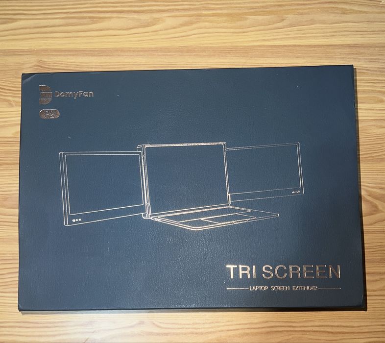 Tri Screen DomyFan F2 – Extender 2 Ecrane pentru Laptop, Portabil, Ca Nou