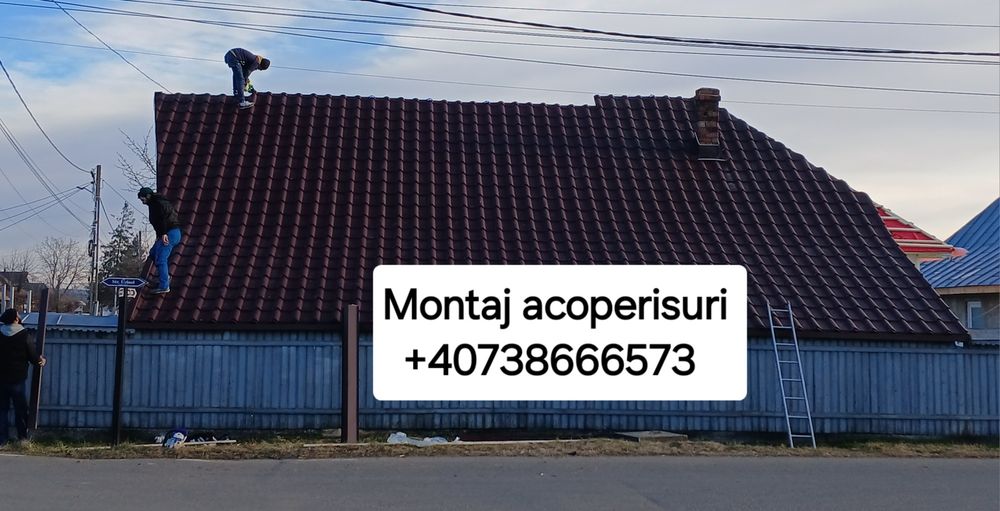 Executam acoperișuri și reparații de urgență