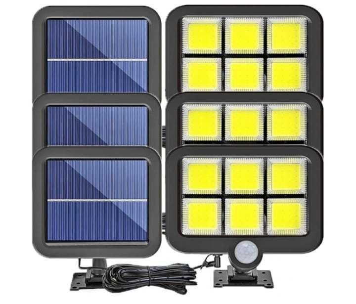 Градинска лампа с отделен панел 5 метра кабел