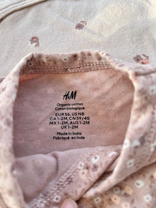 Lot fetite H&M, nou nascut 0-3 luni