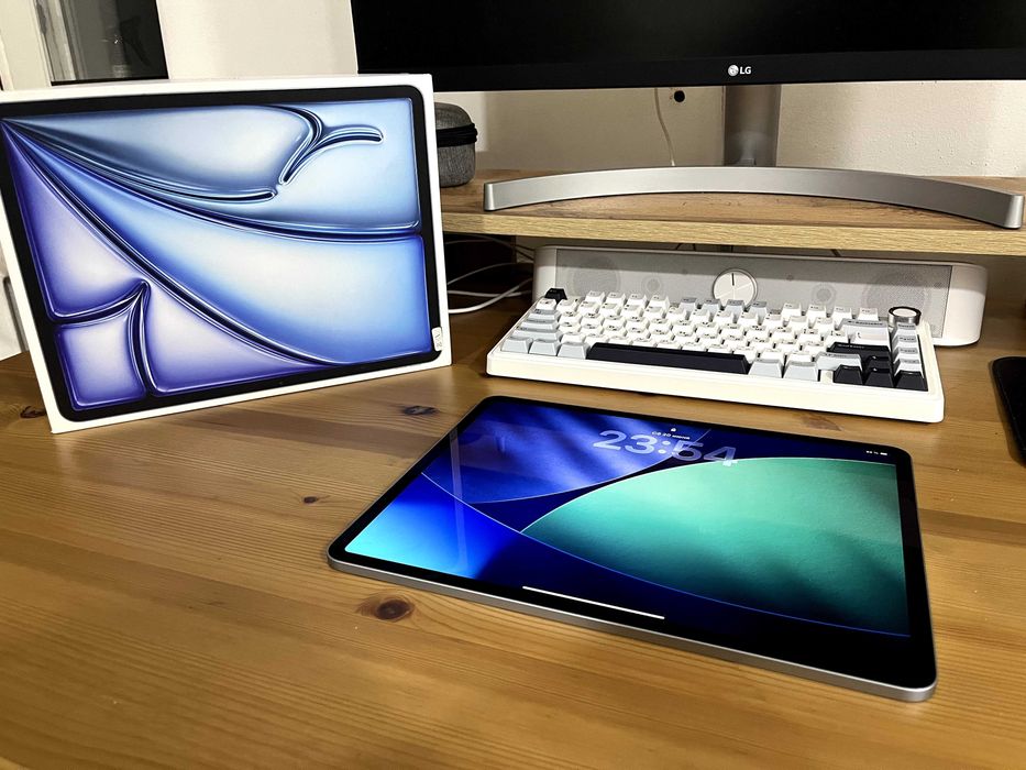 iPad Air 13 M2 в идеале, на гарантии
