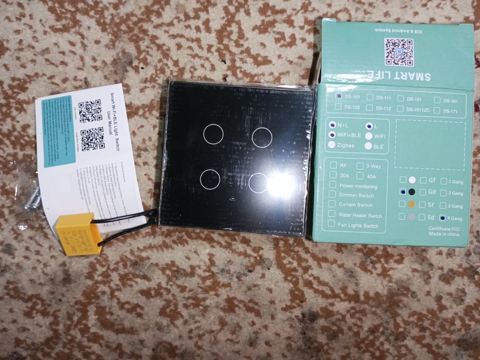 Выключатель wi-fi для дома