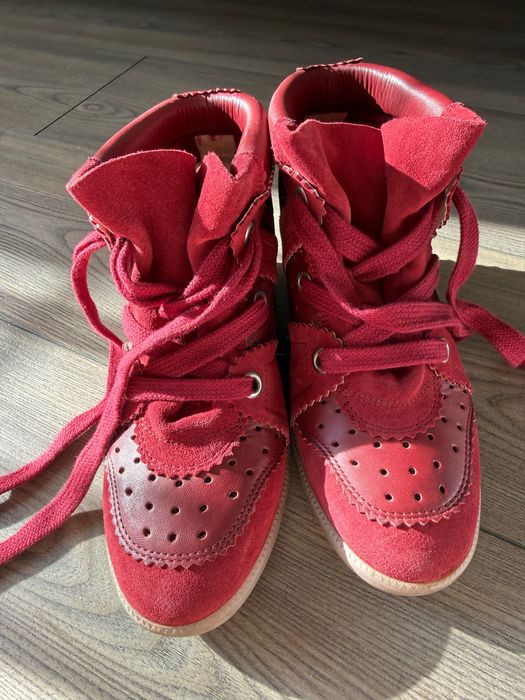 Оригинальные Isabel Marant bobby scarlet  (37 размер)