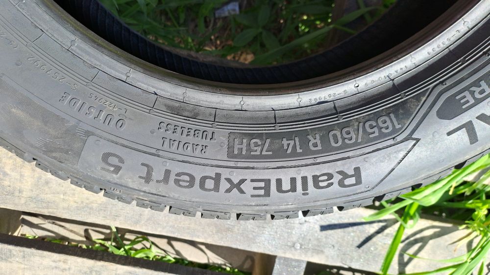 1бр. Нова 165/60/14 Uniroyal Rain Expert 5