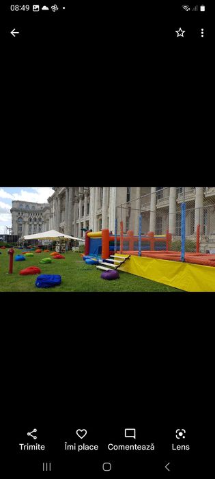 Trambulina agrement , castel gonflabil