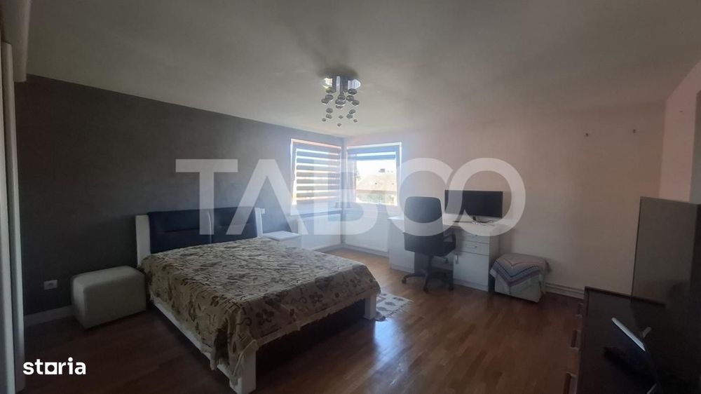 Apartament 4 camere 155 mp 2 balcoane garaj inchis Central Sibiu