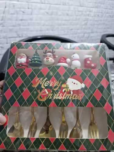 Set lingurite si furculițe de Crăciun , perfect pentru cadou