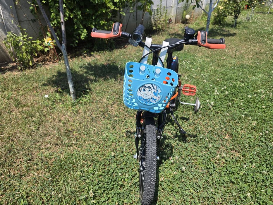 BICICLETĂ - 16 inch - B-twin ROBOT 500  4-6 ANI