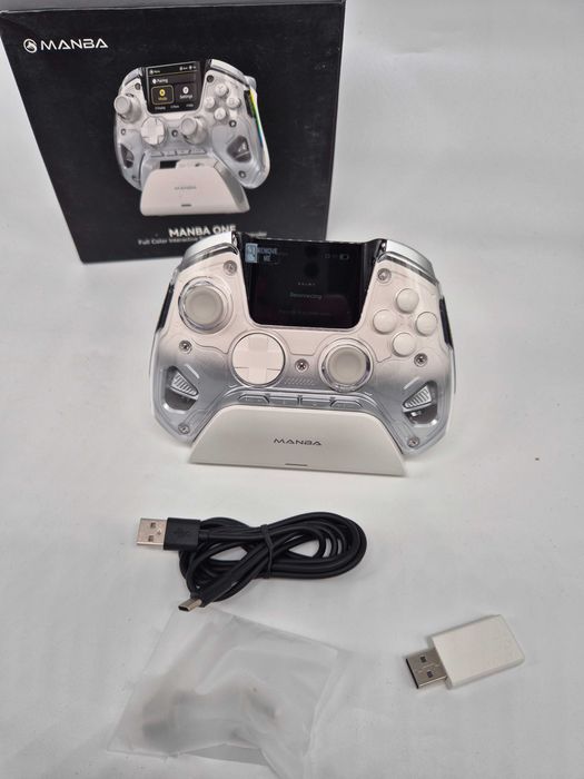 Controller Gaming Wireless Manba One, Ecran LED, Hall Effect - Grad E