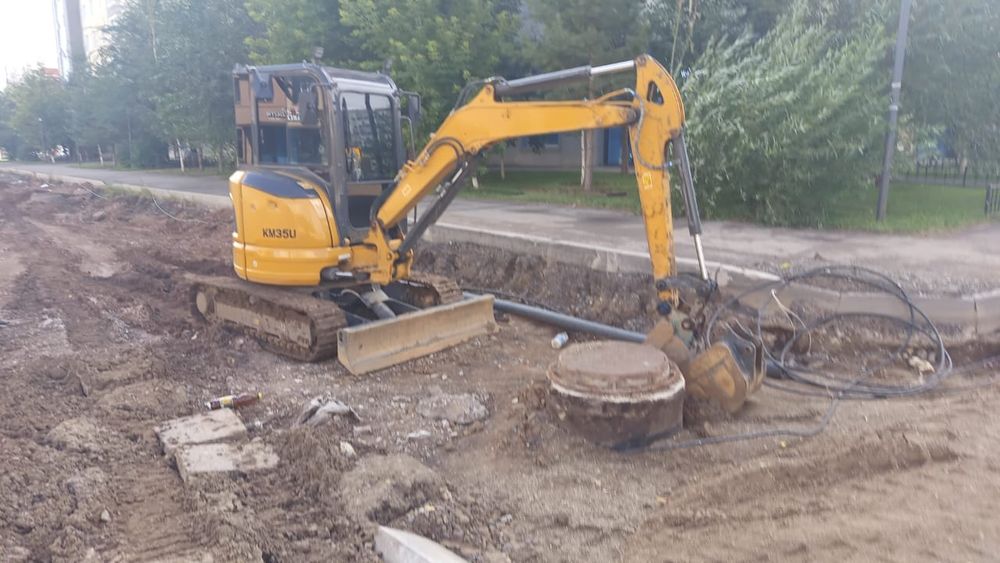 Услуги мини экскаватор, блоха,миник,мини экс