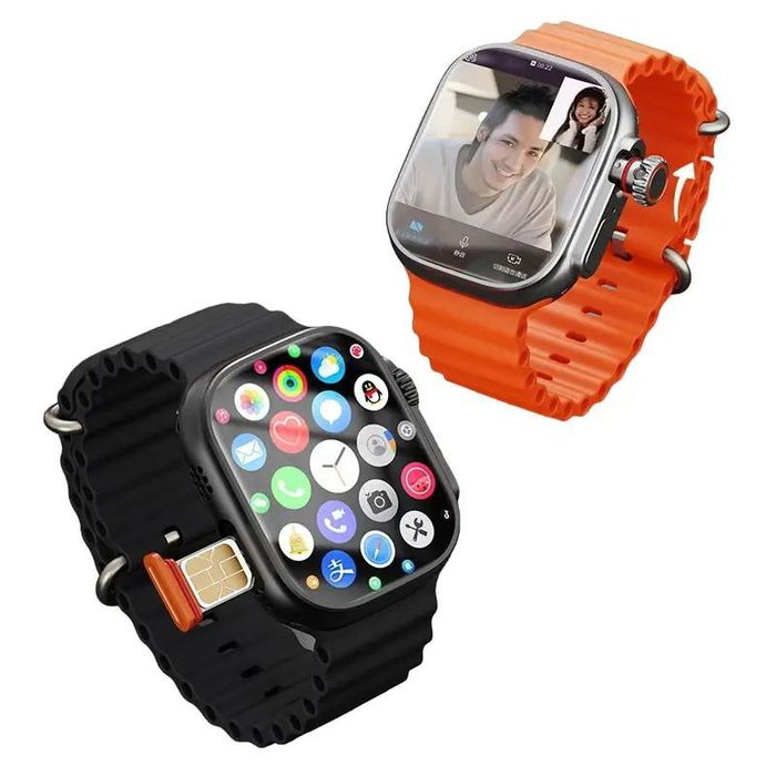 Smart watch Ultra 4G. Sim kartali soat. Смарт умные часы.