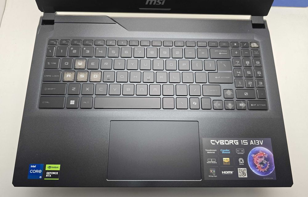 MSI Cyborg 15 A13VF  i5 13420H/16GB/512SSD/RTX 4060-8GB/FHD/144HZ/Подсветка