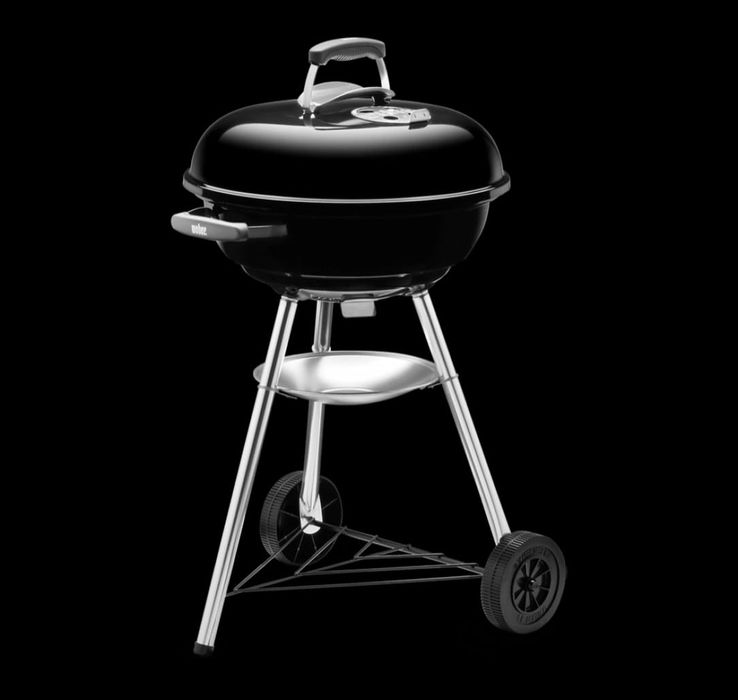 Gratar carbuni Compact Kettle 47 cm - Negru
