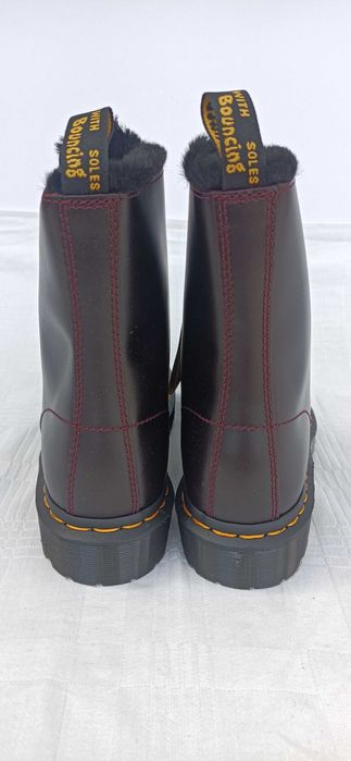 Dr Martens Serena Oxblood Atlas Unisex ghete iarna imblanite 38, 40,41