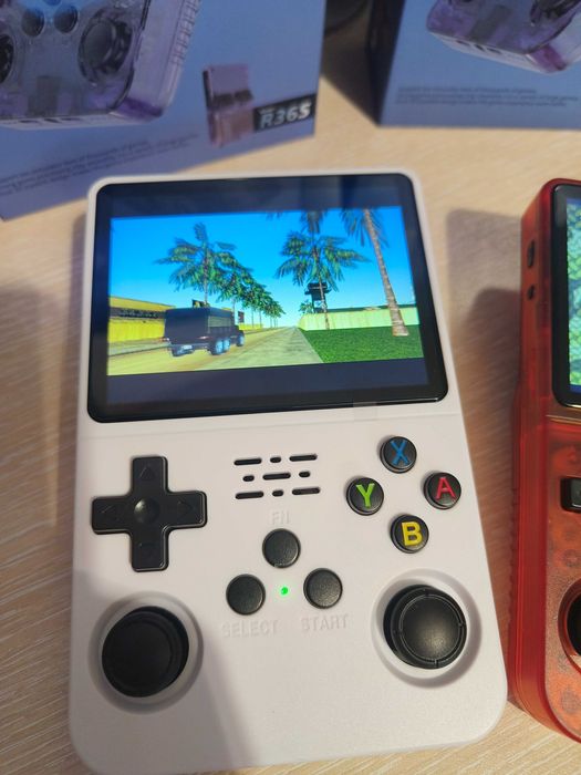 1Г ГАРАНЦИЯ R36s ArkOS ретро конзола Nintendo Sega PlayStation GameBoy