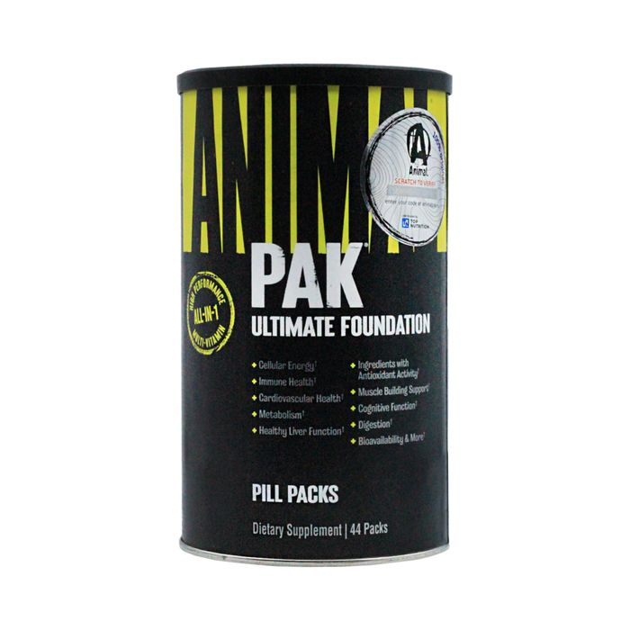 Мультивитамины Universal Nutrition Animal Pak 44 пакета