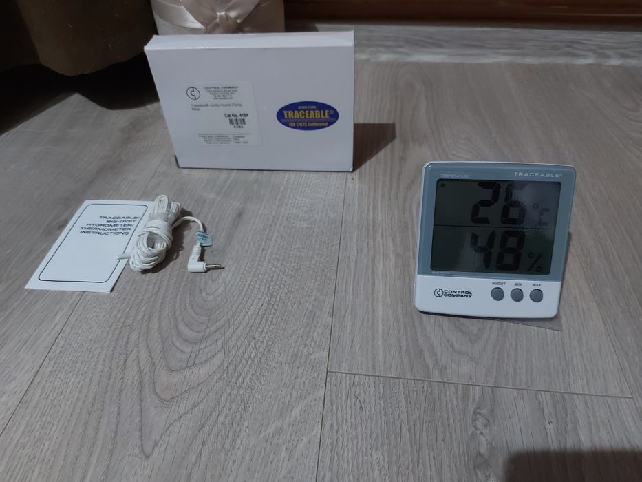 Termometru + higrometru profesional Control Company Traceable 4184