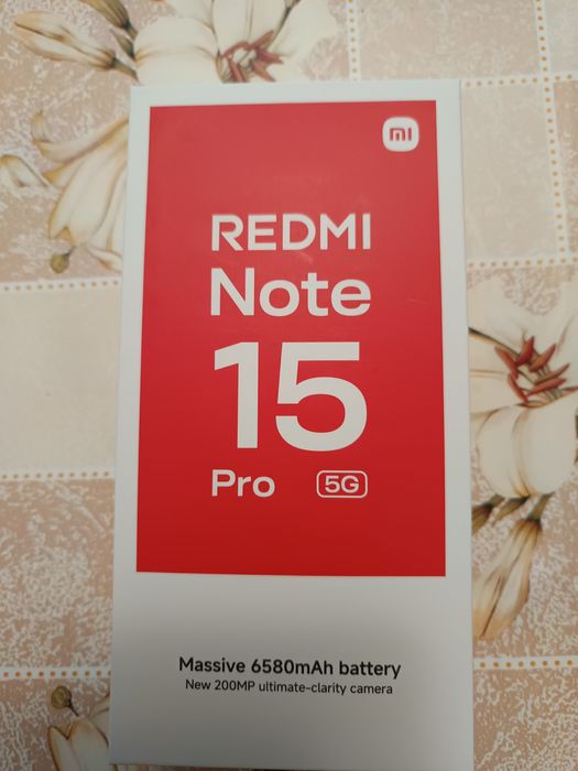 XIAOMI redmi not 15 pro 5G. НОВО