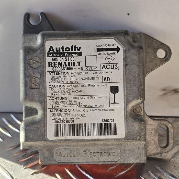 Calculator airbag Renault Master