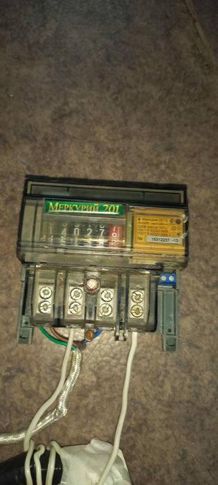 Продам Электросчетчик Меркурий 201 Работает.