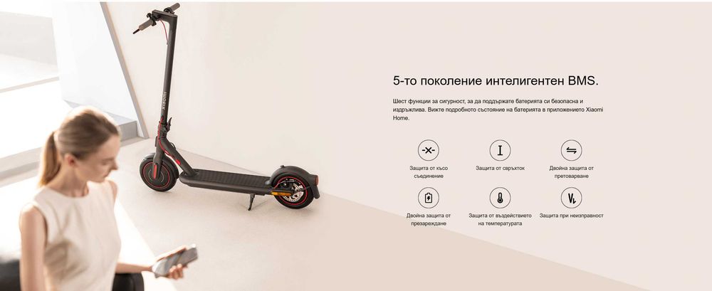Xiaomi Electric Scooter 4 Pro Електрическа Тротинетка