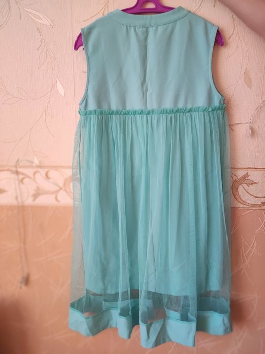 Вечернее платье, цвет мята