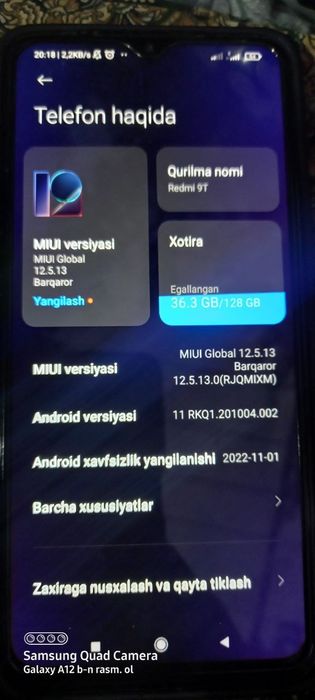 Xiaome redmi 9T   edial