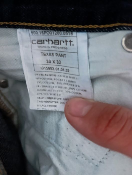 Carhartt WIP Texas Pant – Blugi Deadstock 2016 – Nenurtati, Nespalati