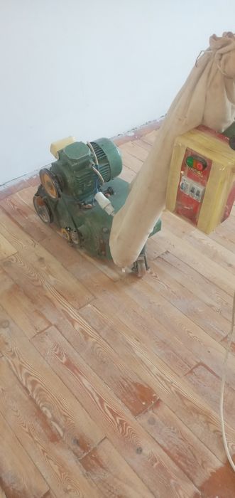 Шлифовка пол паркет
