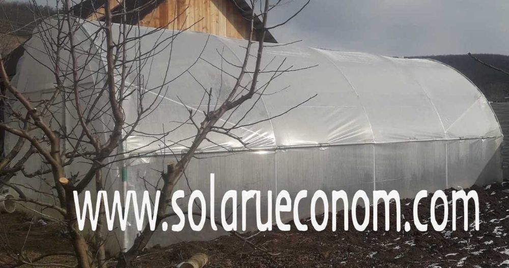 Solarii de gradina (sere) cu latimi de la 3 la 6 m - transport gratuit
