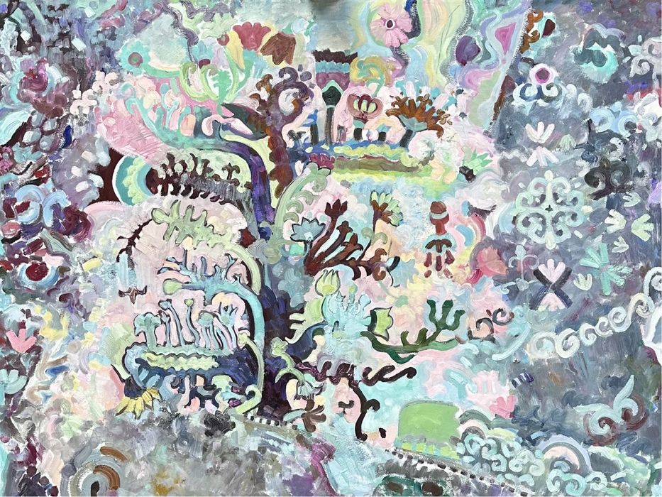 картина в жанре абстракция