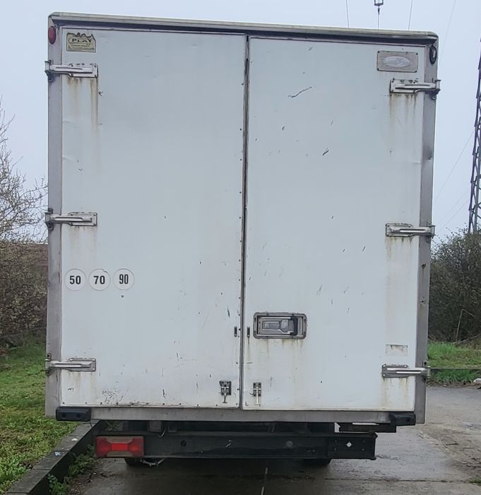 Cub iveco din aluminiu pt depozitare (magazie, container)