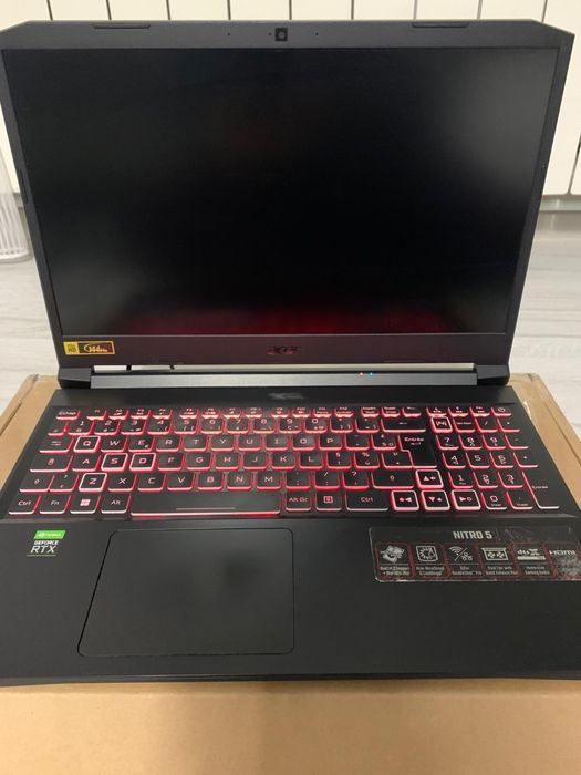 Laptop Gaming Acer Nitro , Ryzen 7 , RTX 3070