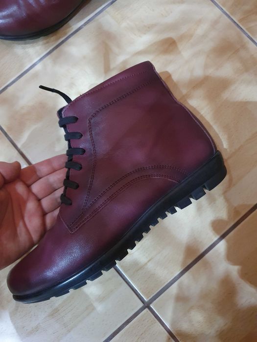 Ghete damă, din piele naturală